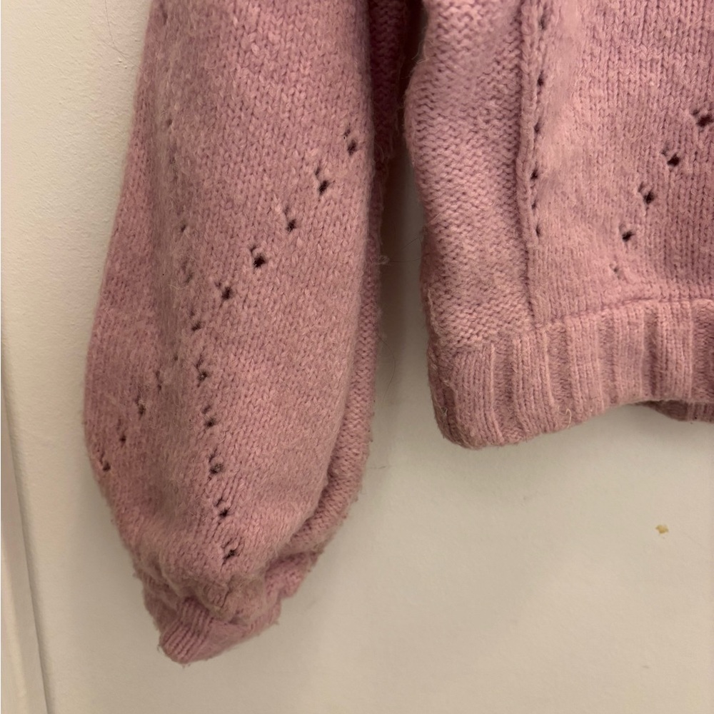 For Love And Lemons Mia Sweater - Lavender - Medium - Picture 7 of 9